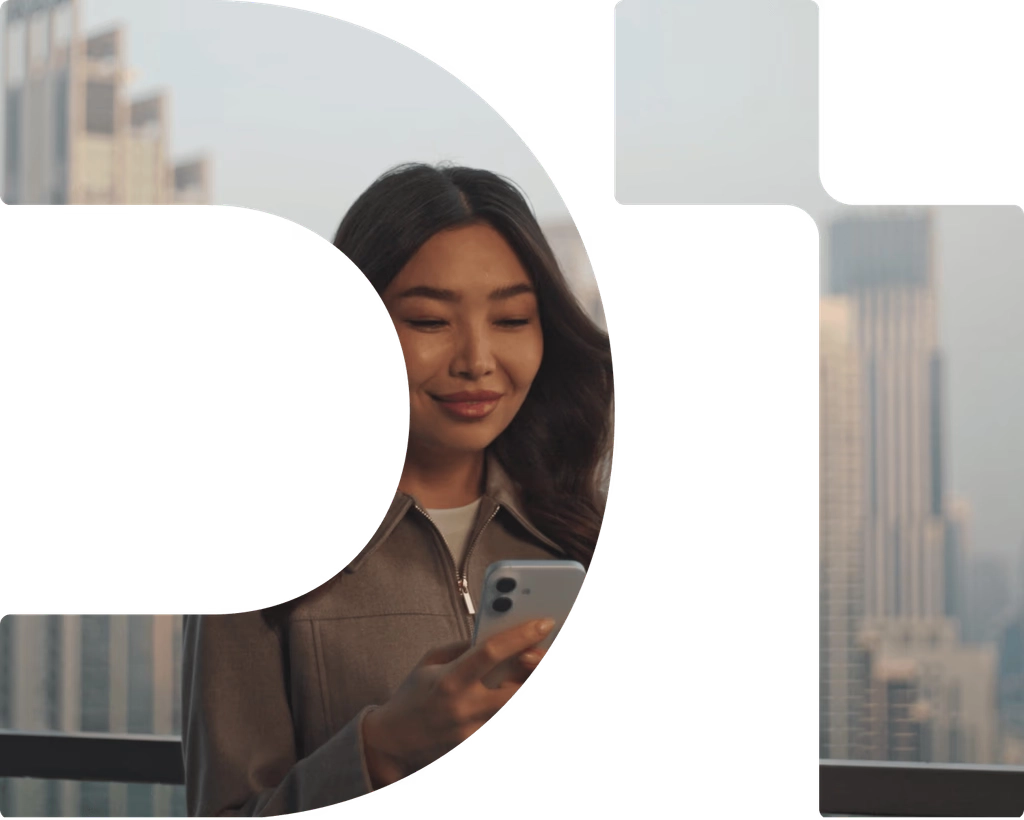 Deone onchain banking app membership tiers and tokenized card on mobile device