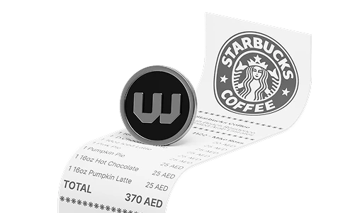 WeFi Business dashboard showing invoice creation and B2B payment tracking