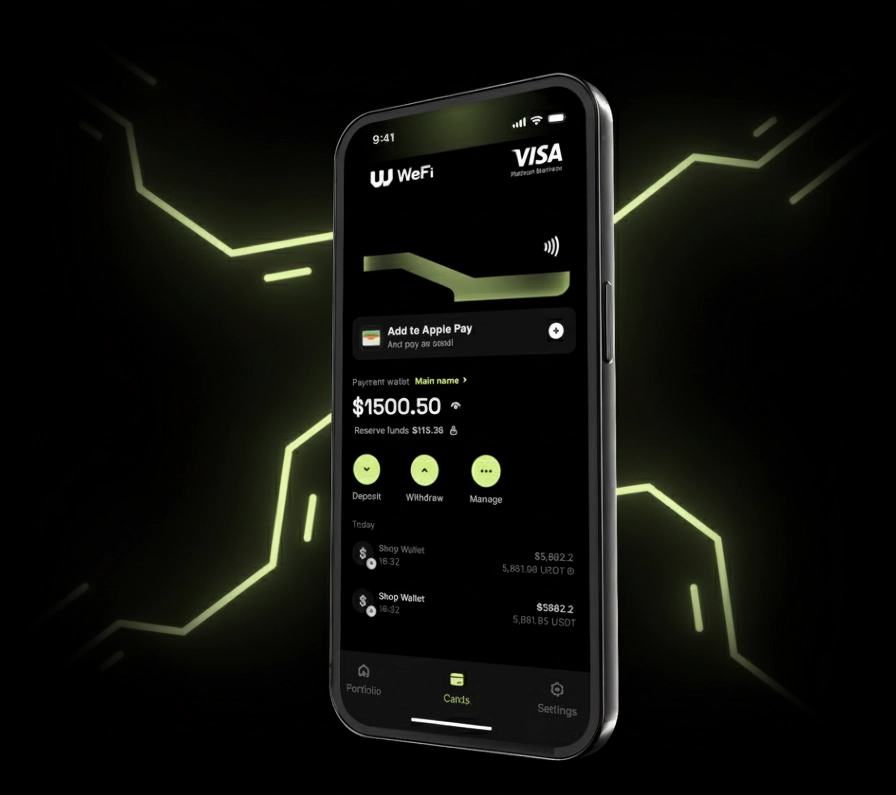 WeFi deobanking platform