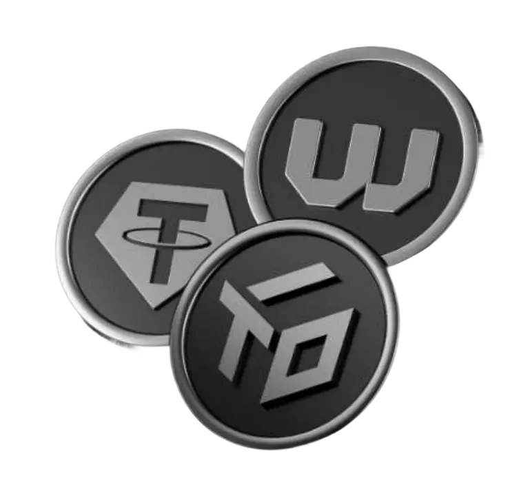 Payment options for WeFi ecosystem products, including bank transfer, cards, and supported digital assets